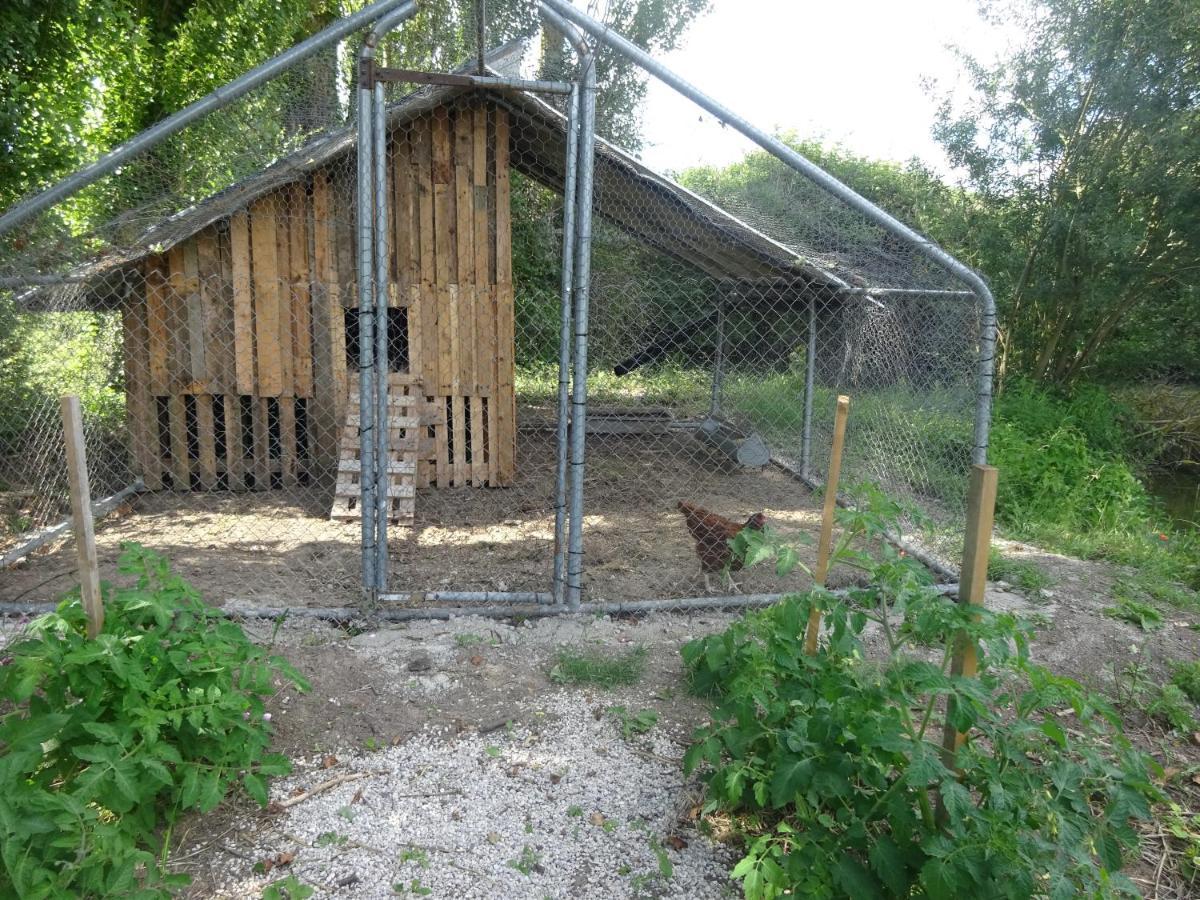 La Ferme De L'Isle Et Sa Roulotte Bed & Breakfast Avaray Eksteriør bilde